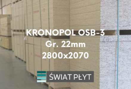 Kronopol OSB-3 Pióro-Wpust Gr. 12mm